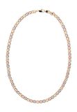 Gaya Necklace Gold Rose Silver