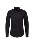 Armani Exchange heren popeline stretch T-shirt, zwart, L