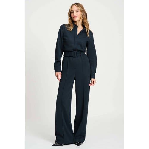 POM Amsterdam jumpsuit donkerblauw