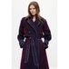 Desigual trenchcoat met ceintuur - donkerrood