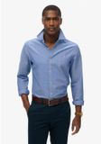 Superdry Klassiek Oxford overhemd Blauw Katoen M
