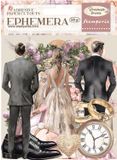 Stamperia Romance Forever Ephemera Ceremony Edition (47pcs)
