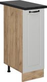 Vicco R-Line Apotheekkast – 30 cm, WB Antraciet Wit Landhuis