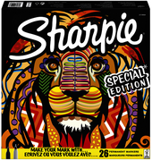 Sharpie Viltstift fun leeuw special edition box à 26 stuks