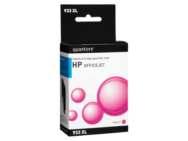 Quantore inkcartridge hewlett packard cn 055 ae 933 xl rood hc