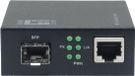 LevelOne GVM-2000 convertisseur de médias réseau 1000 Mbit/s Noir