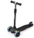 LifeGoods HappyStep Kinderstep - 2-5 Jaar - 3 Lichtgevende LED Wielen - Zwart
