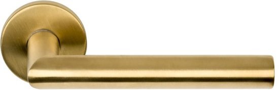 Formani BASIC LBII-19 deurkruk op rozet - PVD mat goud - 1501D142IMXX0