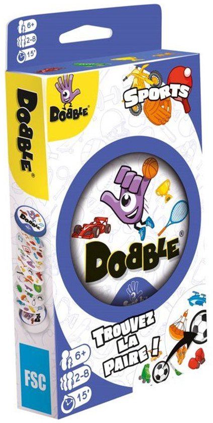 Asmodee Dobble Sport DOBSPO04FR Kaartspel