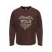 ONLY KIDS ONLY GIRL longsleeve met print - bruin