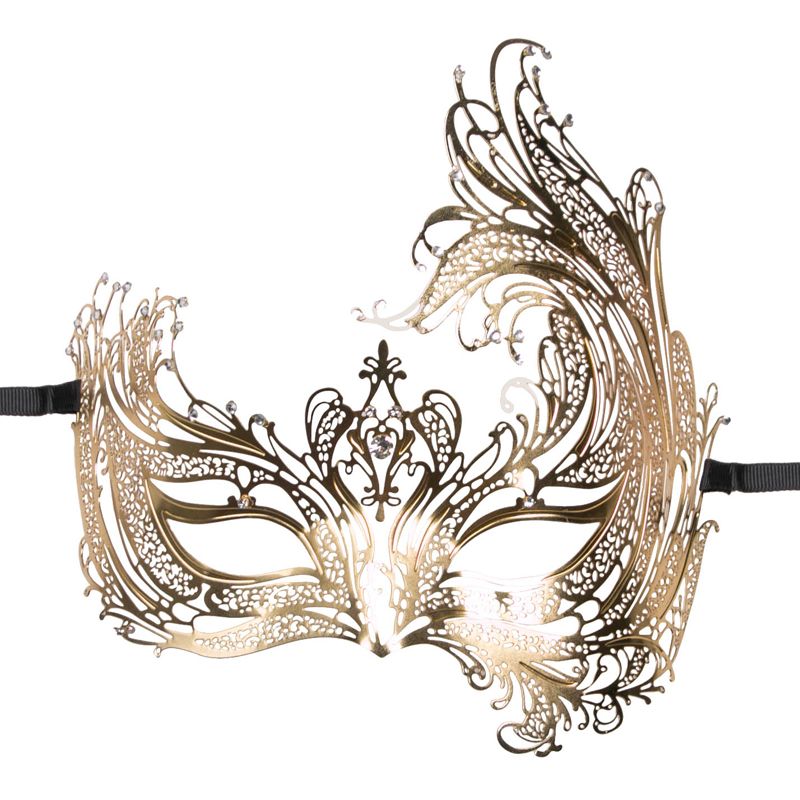 Easytoys Fetish Collection Goudkleurig oogmasker