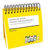 Peanuts' Reclam Philipp Jun. Peanuts' Adventskalender. 24 Postkarten für die Weihnachtszeit