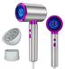 Merkloos Haardroger - 2400 W - Ionisch - Diffuser en stylingmondstuk - Instelbaar