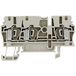 Weidmüller 1608540000-1 Borne de passage à ressort Beige foncé 1 pièce(s)