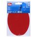 Prym 929039 patches imitatiesuède, opstrijkbaar, 9,5 x 14,5 cm, rood