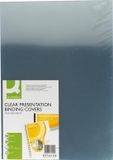 Q-CONNECT A3 PVC laminating pouches, 200 micron, pack of 100, transparent