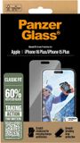 PanzerGlass Screenprotector geschikt voor Apple iPhone 16 Plus Glazen | PanzerGlass Classic Fit Screenprotector - Case Friendly