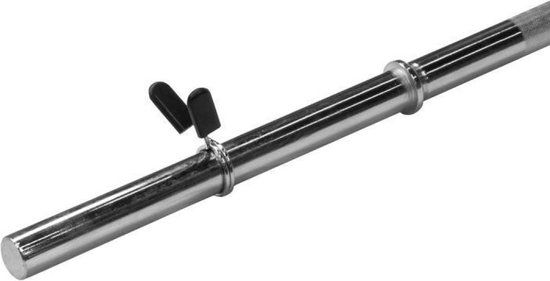 Gorilla Sports Veersluitingen - Haltersluiting - 30/31 mm - Set van 2 - Zilver