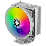 Xilence M404PRO.W.ARGB AMD en Intel CPU luchtkoeler, 200W TDP, heatpipes | AM5/AM4, LGA 1851/1700/1200/1150/1151/1155/1156, stille 120 mm ARGB PWM-ventilator, eenvoudige montage