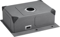 VEVOR Keukenspoelbak Enkele Bak Inbouwspoelbak Rvs 55x45x19cm Spoelbak