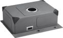 VEVOR Keukenspoelbak Enkele Bak Inbouwspoelbak Rvs 55x45x19cm Spoelbak