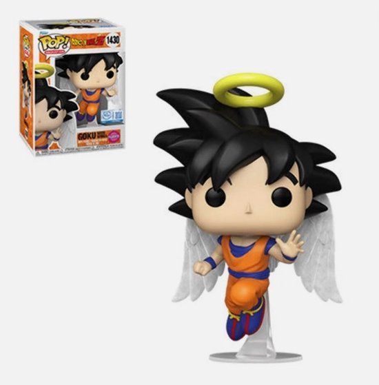Funko Pop! Dragon Ball Z #1430 Goku With Wings Flocked Anime Vinyl Figure