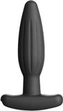 ElectraStim - Silicone Noir Rocker Buttplug - Noir - Taille S