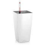 LECHUZA MAXI CUBI - Plantenpot - Wit - 14x14x26cm