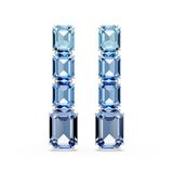 Swarovski Millenia 5696516 Dames Oorknoppen Blauw Kristal