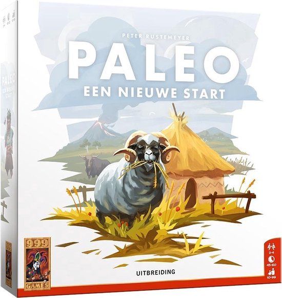 999 Games Paleo Uitbreiding: Een nieuwe start - Bordspel - Nederlands