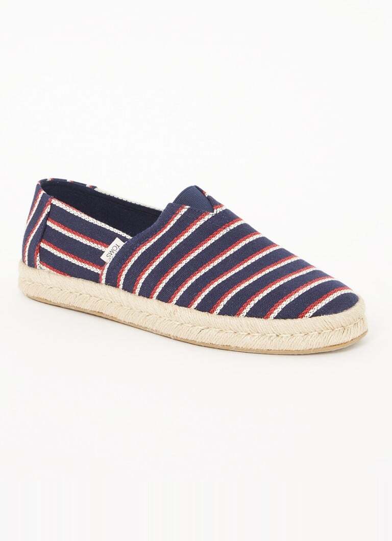 Toms Toms Alpargata 2.0 espadrille met streepprint