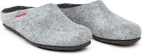 Magicfelt Dames en Heren pantoffels Filz Lichtgrijs Maat 45