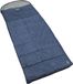 Polydaun Akka - slaapzak - met capuchon - ripstop - GRS 3D-Polarsoft® vulling - blauw/grijs - 85x230 cm