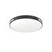 EGLO connect.z Smart Home LED plafondlamp Montegranaro-Z, ZigBee + Matter | app- en spraakbediening Alexa, warm- tot koudwit, RGB, dimbaar, zwart-wit, Ø 39,4 cm