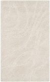 Safavieh Florida Shag Collection Hoogpolig tapijt voor woonkamer, eetkamer, slaapkamer, crème, 91 x 91 cm