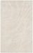 Safavieh Florida Shag Collection Hoogpolig tapijt voor woonkamer, eetkamer, slaapkamer, crème, 91 x 91 cm