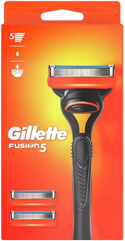 Gillette Fusion5-scheermes - 3 mesjes