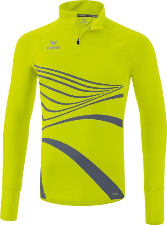 Erima Racing Running Longsleeve Heren - Fluogeel - Maat XL