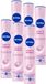 NIVEA Pearl & Beauty Anti-Transpirant Deodorant Spray - Voordeelverpakking - 6 x 200 ml