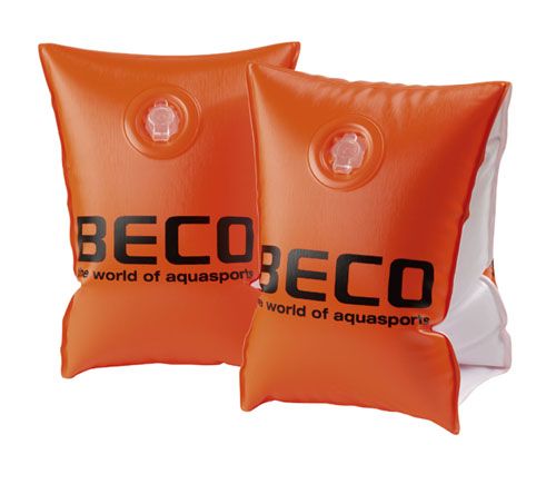 Beco 09706 Babyzwemband - Wit/Oranje - Unisex
