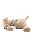 Sterntaler Lucky Slaap goed figuur hond - baby en kinderen slaaphulp van zacht fleece - knuffeldier met geluidsmodule helpt bij het inslapen - geluidsmodule met rustgevende tinten, grijs-beige