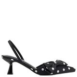 Graceland slingback pumps met stippen zwart