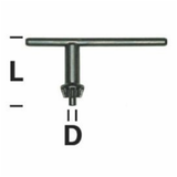 Metabo Boorhoudersleutel maat 3 - 4007430428103