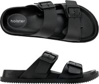 holster R.A.S.E. bv Holster-sandalen Soleseeker HST480 Zwart Heren Maat 39