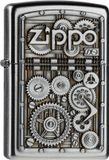 Zippo Aansteker Gear Wheels Emblem - 4045233017612