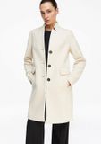 comma Outdoor-Mantel dames crème maat 40