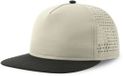 Atlantis Headwear Bank Five Cap Recycled AT424 - Light Grey/Black - One size