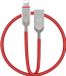 USAMS U-Sun Serie Lightning Kabel - 1,9m - Power-off - Rouge