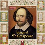 Flame Tree Songs of Shakespeare Kalender 2027
