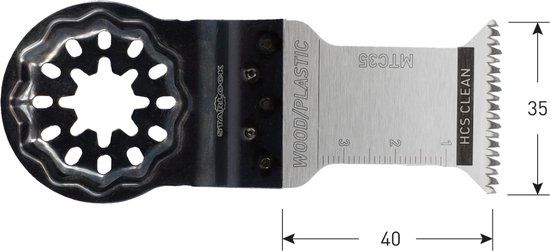 Rotec Starlock invalzaagblad, HCS, type MTC35, 35x50mm (5 st.)